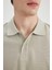 %100 Pamuk Regular Fit Polo Yaka Kısa Kollu Basic Düz Pike Kumaş Tişört C1293AX24SP 7