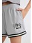 Fit Standart Fit Sporcu Kısa Paça Şort B8974AX24SM 9