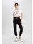 Fit Standart Fit Jogger Eşofman Altı Çift Cepli Beli Paçası Lastikli B8978AX24SM 6