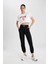 Fit Standart Fit Jogger Eşofman Altı Çift Cepli Beli Paçası Lastikli B8978AX24SM 7