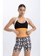 Fit Bisiklet Yaka Sporcu Ağır Kumaş Bra B9411AX24SM 6
