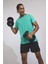 Defactofit Standart Fit Bisiklet Yaka Sporcu Ağır Kumaş Kısa Kollu Tişört C1488AX24SM 1