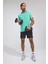 Defactofit Standart Fit Bisiklet Yaka Sporcu Ağır Kumaş Kısa Kollu Tişört C1488AX24SM 2