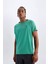 Defactofit Standart Fit Bisiklet Yaka Sporcu Ağır Kumaş Kısa Kollu Tişört C1488AX24SM 7