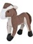 Bfs 4827 Peluş At 35 cm -Emy Grup 1