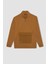 Fit Standart Fit Dik Yaka Fermuarlı Cepli Sweatshirt B4509AX24SP 8