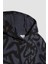 Erkek Çocuk Oversize Geniş Kalıp Desenli Kapüşonlu Sweatshirt C0355A823CW 8