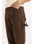 Yazlık Kanvas Pantolon Straight Fit Normal Kalıp Normal Bel Boru Paça Basic Düz Cepli B2156AX24SP 7