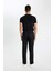 %100 Keten Normal Kesim Crop Duble Paça Yazlık Kumaş Pantolon C1826AX24SM 8