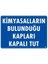 Kimyasalların Bulunduğu Kapları Kapalı Tut Uyarı Levhası 25X35 KOD:768 1