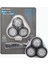 Philips HQ7120 HQ7310 HQ7320 HQ7330 HQ7350 HQ7360 HQ7380 HQ7390 Hq8 Tıraş Bıçağı Beyaz Için Yedek Tıraş Makinesi Başlığı (Yurt Dışından) 5