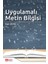 Uygulamalı Metin Bilgisi 1