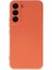 Samsung Galaxy S22 Kılıf Nano Içi Kadife Silikon - Turuncu - CPT106952-7660 1