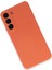 Samsung Galaxy S22 Kılıf Nano Içi Kadife Silikon - Turuncu - CPT106952-7660 3