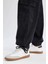Kargo Jogger Yüksek Bel Bağcıklı Paça Bilek Boy Jean Yıkamalı Pantolon B9318AX24SP 8