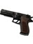 Bfs Metal Oyuncak Tabanca Siyah Seri 23 1