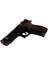 Bfs Metal Oyuncak Tabanca Siyah Seri 23 3