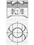 31 Pıston Segman Std 88.00 mm ( Mercedes OM611 Spr./vıto Cdi (28 Pim) 97-01 ) 72599 Std 1