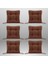 Sandalye Minderi 45X45 cm 6 Adet Kahverengi 1