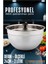 Bfs Inox Ölçekli Derin Kase - 24 cm 2 Litre Karıştırma Kabı Profesyonel 304 Paslanmaz Çelik 1