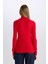 Regular Fit Yumuşak Dokulu Balıkçı Yaka Basic Düz Triko Kazak H1651AZ24WN 6