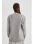 Regular Fit Bisiklet Yaka İçi Yumuşak Tüylü Sweatshirt Tunik B9299AX24SP 9