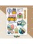 Travel Sticker Seti, Seyahat Temalı Sticker Seti, 22 Adet Valiz ve Yolculuk İçin Etiket 2