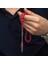 Gümüş Püsküllü Pembe Ateş Kehribar Tesbih SL12273 3