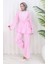 Kimono Pantolon Ikili Takım 11322-03 Pudra 2