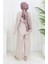 Kimono Pantolon Ikili Takım 11322-08 Vizon 5