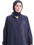 Nakışlı Kapşonlu Kap 994709-02 Lacivert 4