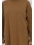 Rahat Kesim Cotton Sade Tunik 8757-06 Sütlü Kahve 4