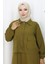 Jile Ceket Ikili Takım 0117-05 Yağ Yeşili 3