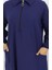 Double Kumaş Uzun Tunik Pantolon Ikili Takım 0034-09 Koyu Lacivert 4