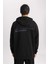 Fit Oversize Geniş Kalıp Kapüşonlu Baskılı Cepli Sweatshirt B4770AX24SP 8