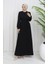 Basic Elbise 5577-04 Siyah 2