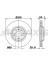 AD0309 AD0309 Ön Fren Diski Havalı Sağ Sol Audi A4 A5 Q5 320X30MM 08- 8K0615301A 1
