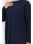 Rahat Kesim Cotton Sade Tunik 8757-04 Lacivert 4