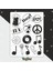 Rock Müzik Sticker Seti, Müzik Temalı Sticker Seti, 28 Adet Rock Metal Etiket 3