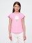 Kız Çocuk Açık Pembe Kids Flippy-Sequin Grafik T-Shirt 1