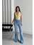 Wave Line Paça Yırtmaçlı Ispanyol Jean 5