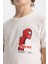 Erkek Çocuk Marvel Spiderman Pijama Takımı Kısa Kollu Üst Şort C2849A824SM 6