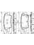 986494557 Fren Balatası Arka I30 12- / Ceed 12- / Auris 12- 1
