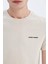Slim Fit Dar Kesim Bisiklet Yaka Baskılı Kısa Kollu Tişört C3947AX24SM 8