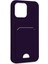 iPhone 14 Pro Max Kılıf Kelvin Kartvizitli Silikon - Derin Mor - CPT101122-7587 3
