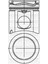 31 -4747-0 Piston - Segman 128,00MM Std Komple Mercedes Axor 1938-2640-3340-4140-O400-O500 / O 1