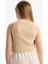 Kız Çocuk Bisiklet Yaka Basic Düz Atlet C2214A824SM 6
