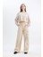 Coool Basic Düz Wide Leg Geniş Bol Paça Pantolon Gabardin Kumaş Kargo Cepli C3890AX24SP 7