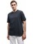 Pamuklu Kısa Kollu Bisiklet Yaka Basic Tişört 1
