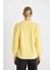 Regular Fit Basic Düz Selanik Örgülü Triko Kazak H6905AZ24WN 7
